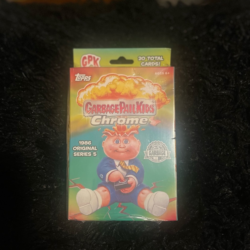 Topps Garbage Pail Kids Chrome Series 5 Cards 1986